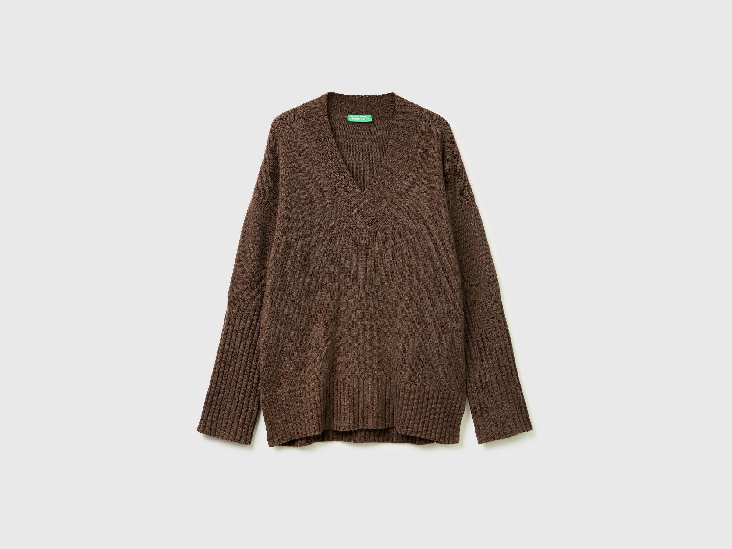 V NECK SWEATER L/S Women image number 5